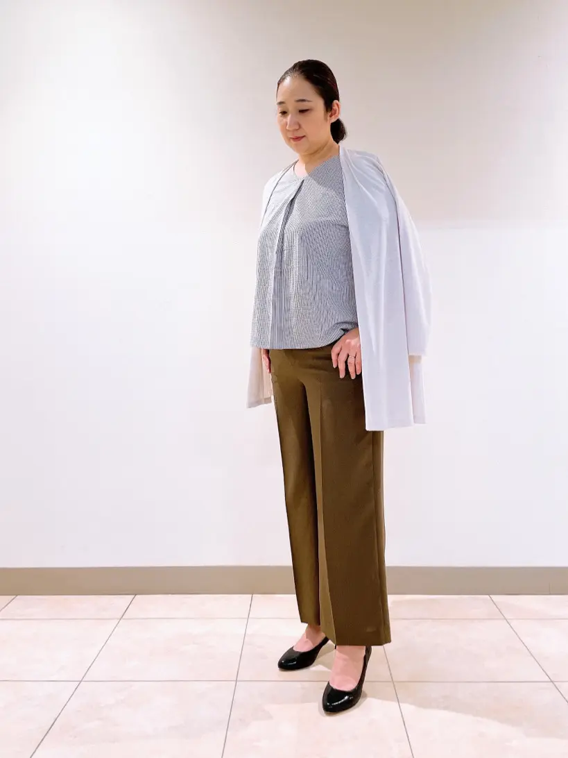 J.PRESS LADIES L スタッフ コーディネート画像