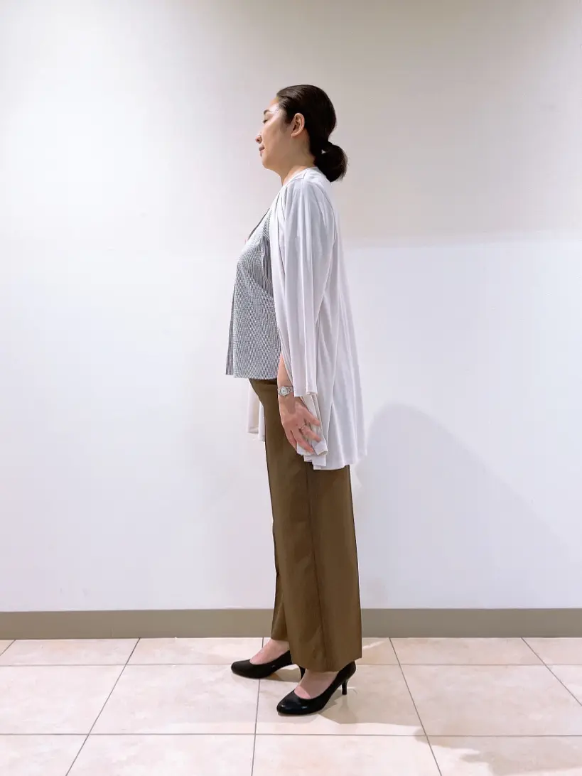 J.PRESS LADIES L スタッフ コーディネート画像