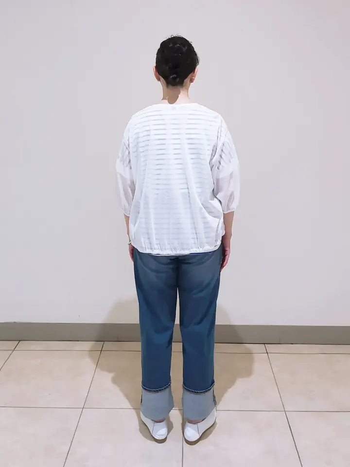 J.PRESS LADIES L スタッフ コーディネート画像