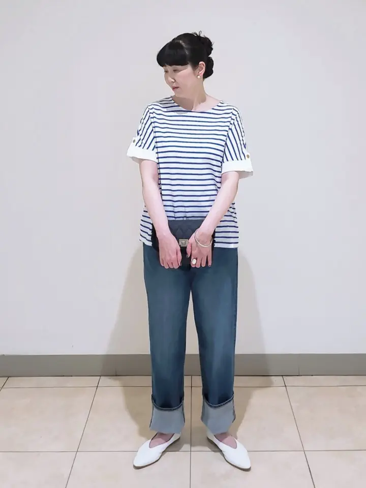 J.PRESS LADIES L スタッフ コーディネート画像