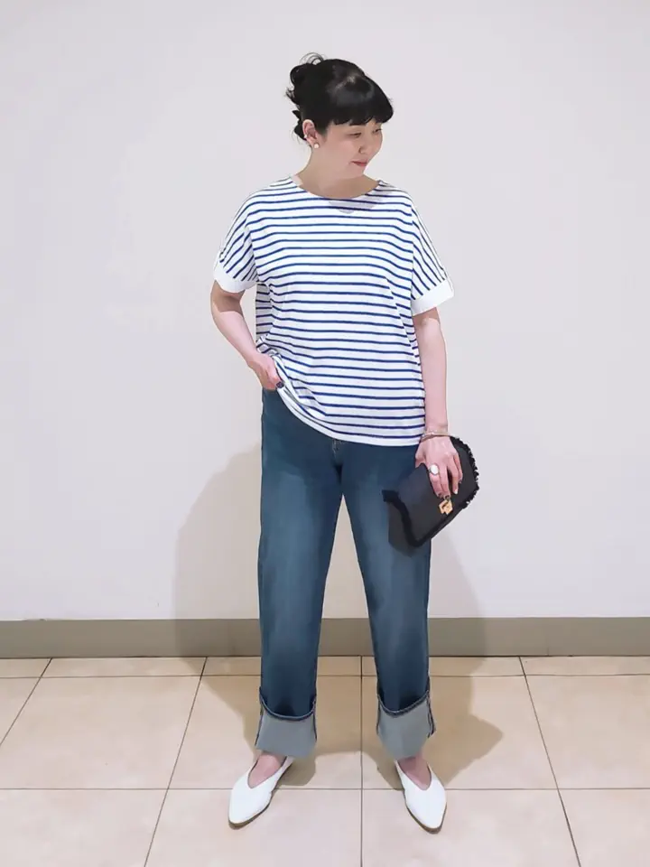 J.PRESS LADIES L スタッフ コーディネート画像