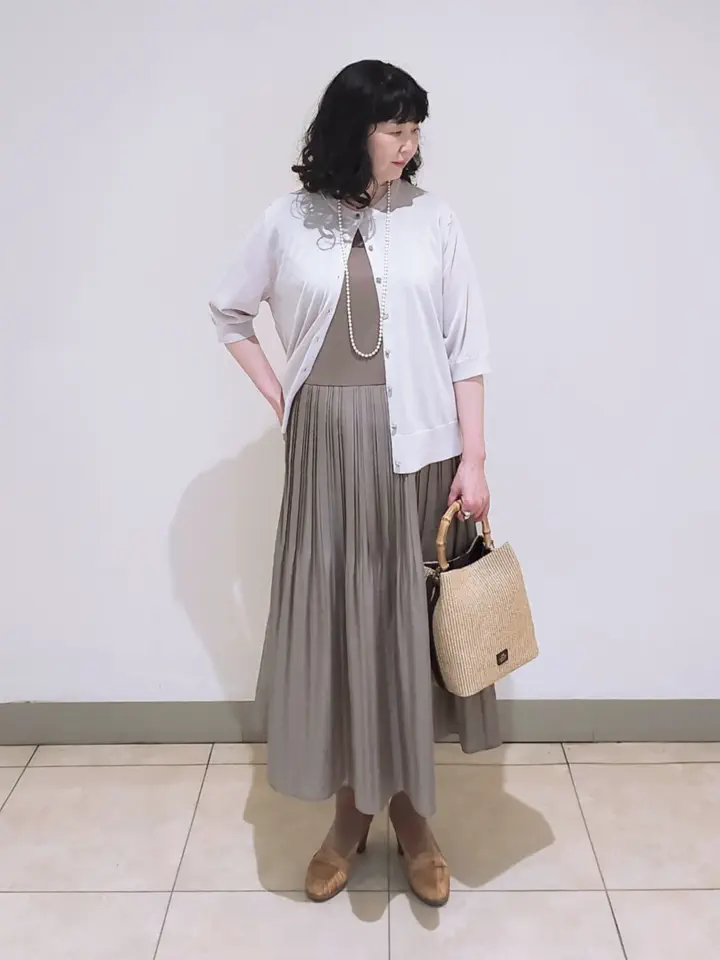 J.PRESS LADIES L スタッフ コーディネート画像