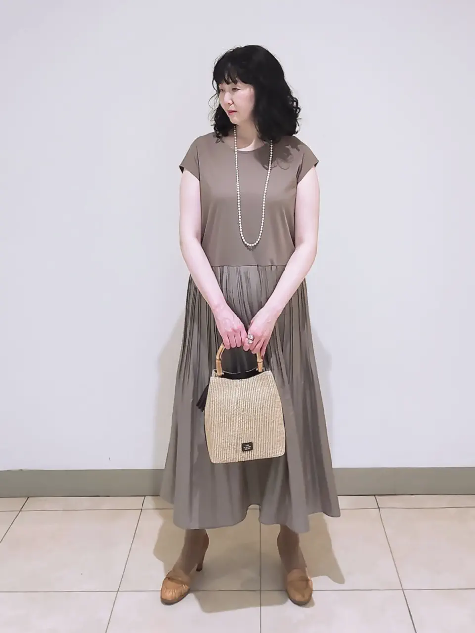 J.PRESS LADIES L スタッフ コーディネート画像
