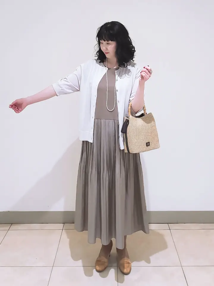 J.PRESS LADIES L スタッフ コーディネート画像