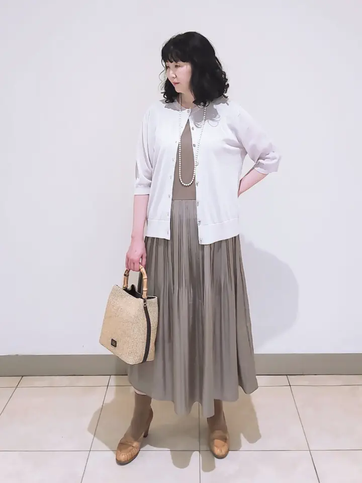 J.PRESS LADIES L スタッフ コーディネート画像