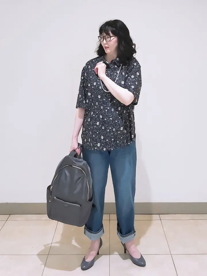 J.PRESS LADIES L スタッフ コーディネート画像