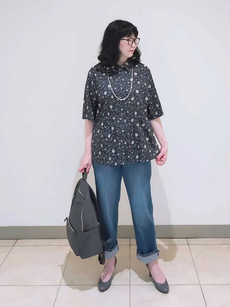 J.PRESS LADIES L スタッフ コーディネート画像