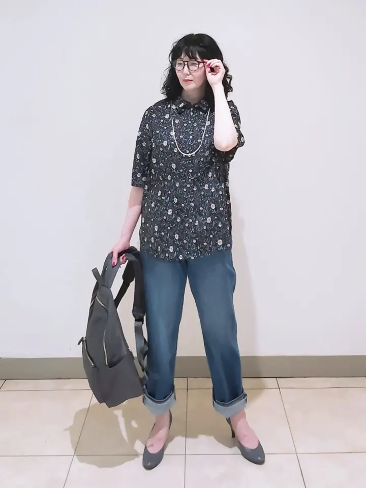 J.PRESS LADIES L スタッフ コーディネート画像