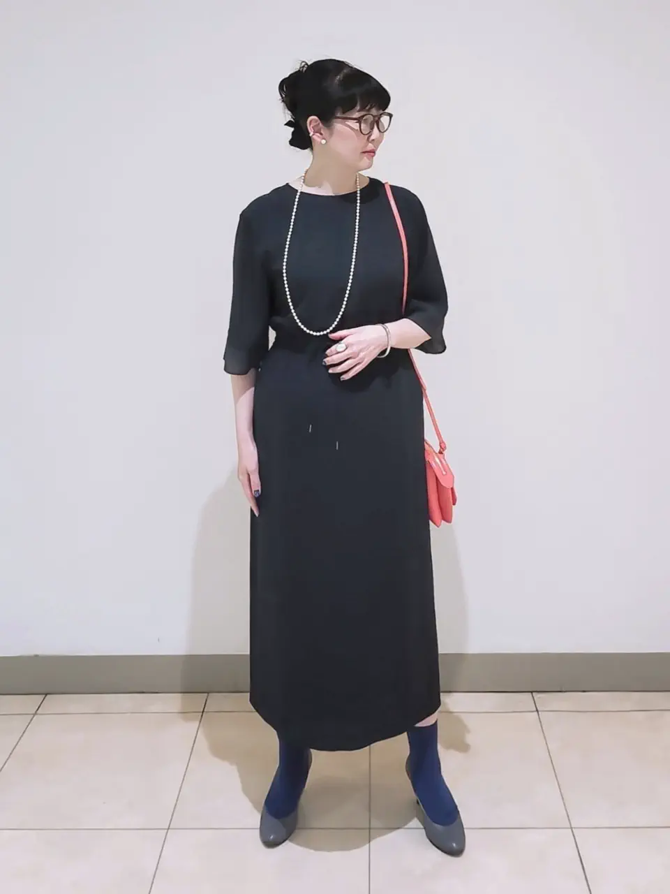 J.PRESS LADIES L スタッフ コーディネート画像