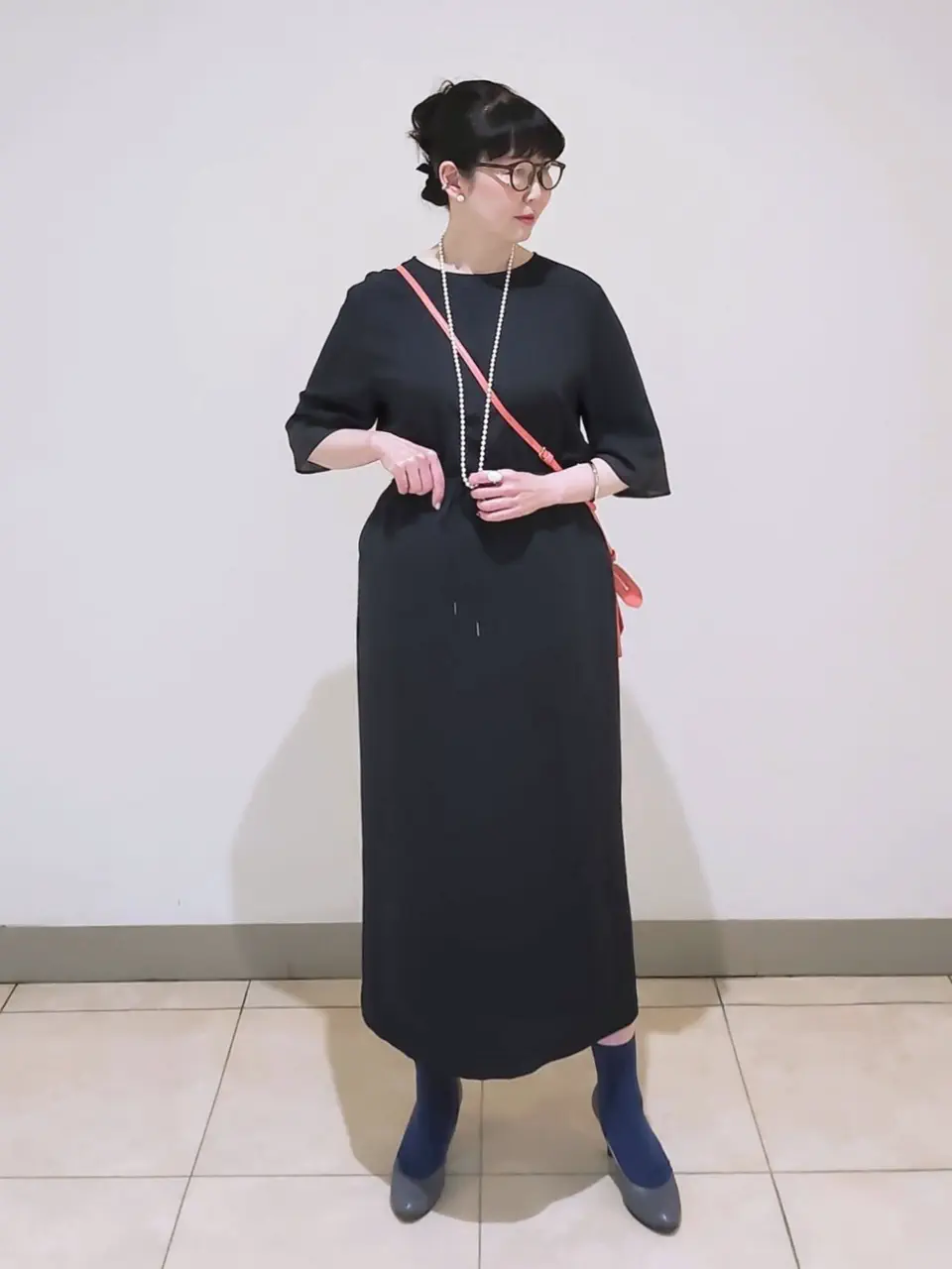 J.PRESS LADIES L スタッフ コーディネート画像