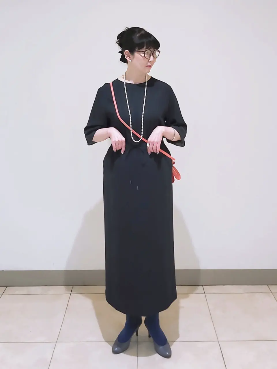 J.PRESS LADIES L スタッフ コーディネート画像