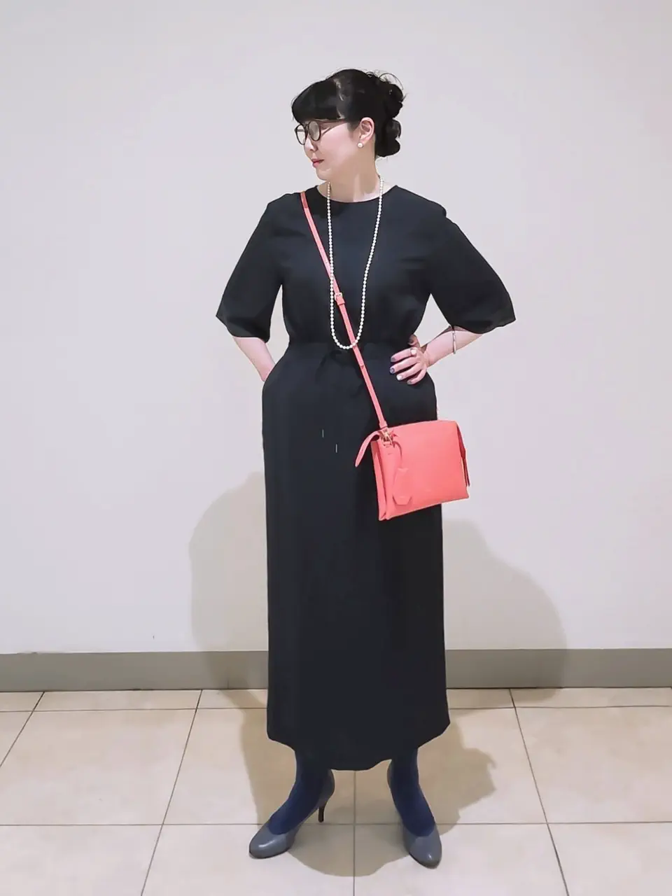 J.PRESS LADIES L スタッフ コーディネート画像
