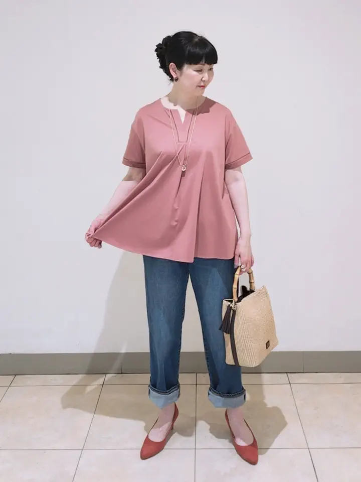 J.PRESS LADIES L スタッフ コーディネート画像