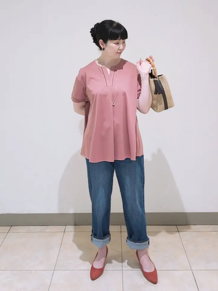 J.PRESS LADIES L スタッフ コーディネート画像