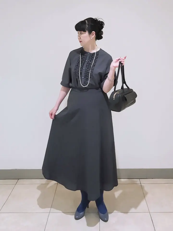 J.PRESS LADIES L スタッフ コーディネート画像