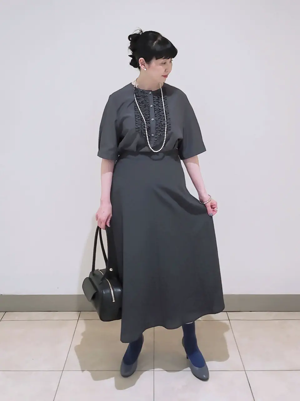 J.PRESS LADIES L スタッフ コーディネート画像