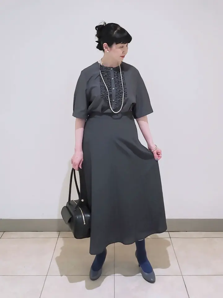 J.PRESS LADIES L スタッフ コーディネート画像