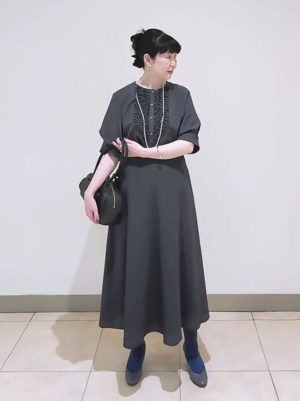 J.PRESS LADIES L スタッフ コーディネート画像