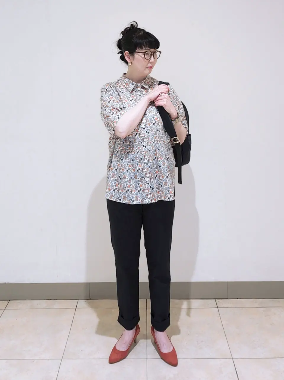 J.PRESS LADIES L スタッフ コーディネート画像