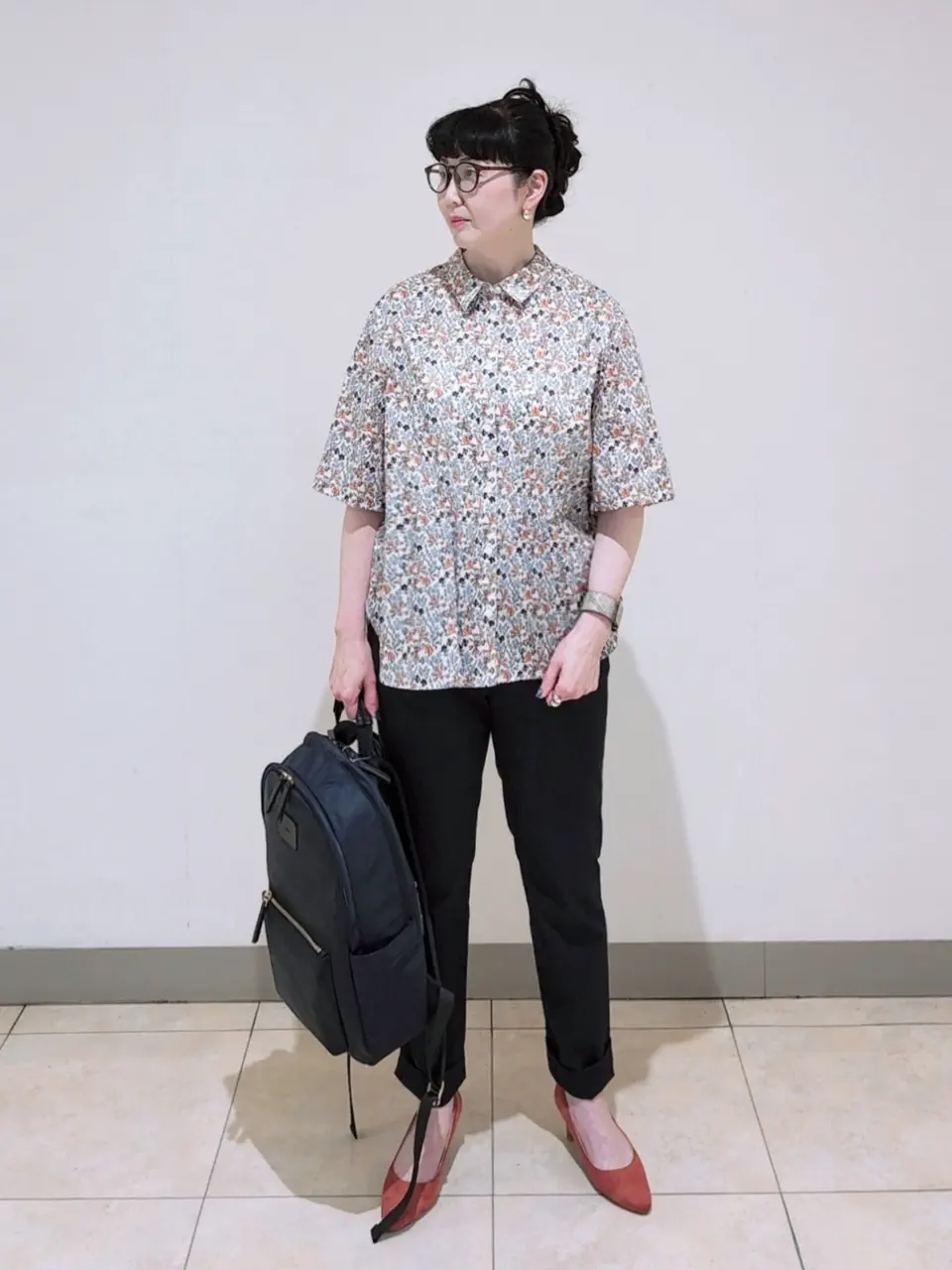 J.PRESS LADIES L スタッフ コーディネート画像