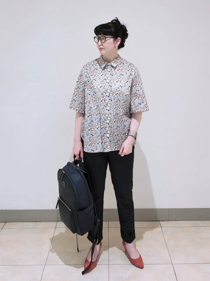 J.PRESS LADIES L スタッフ コーディネート画像