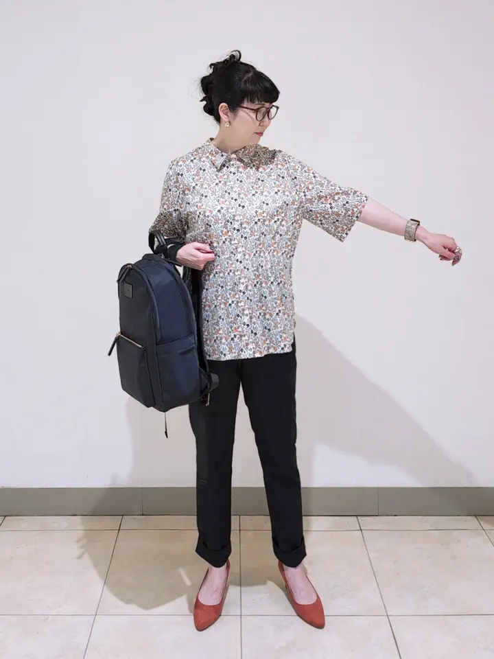J.PRESS LADIES L スタッフ コーディネート画像