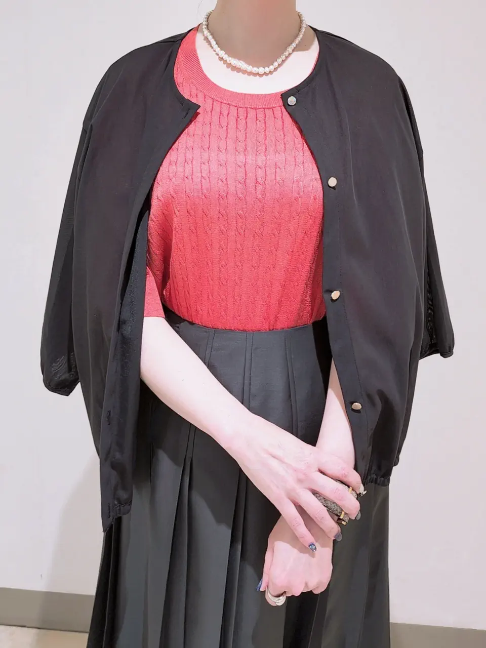J.PRESS LADIES L スタッフ コーディネート画像