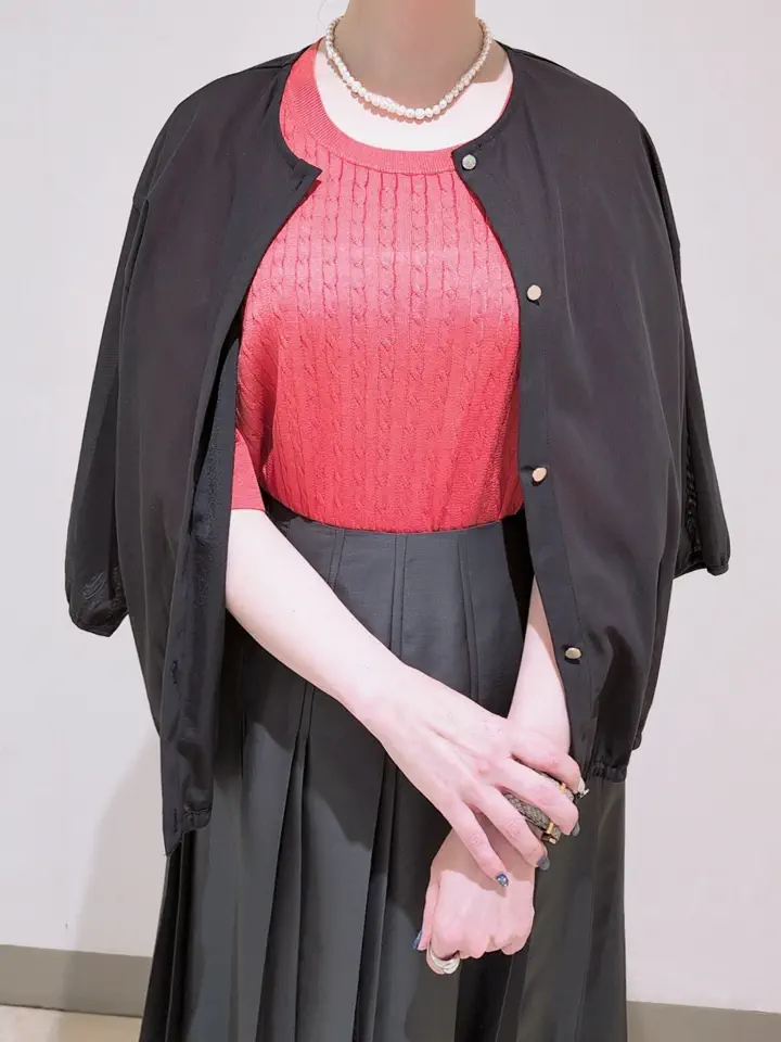 J.PRESS LADIES L スタッフ コーディネート画像