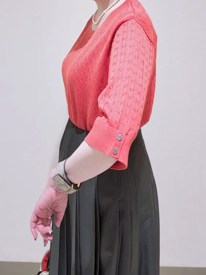 J.PRESS LADIES L スタッフ コーディネート画像