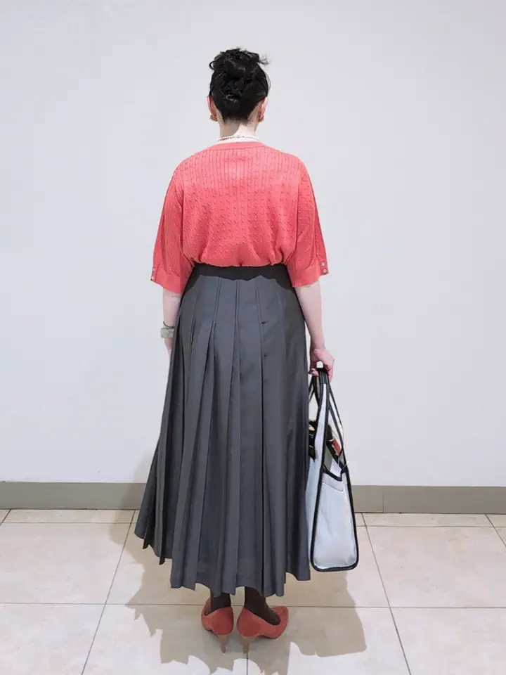 J.PRESS LADIES L スタッフ コーディネート画像