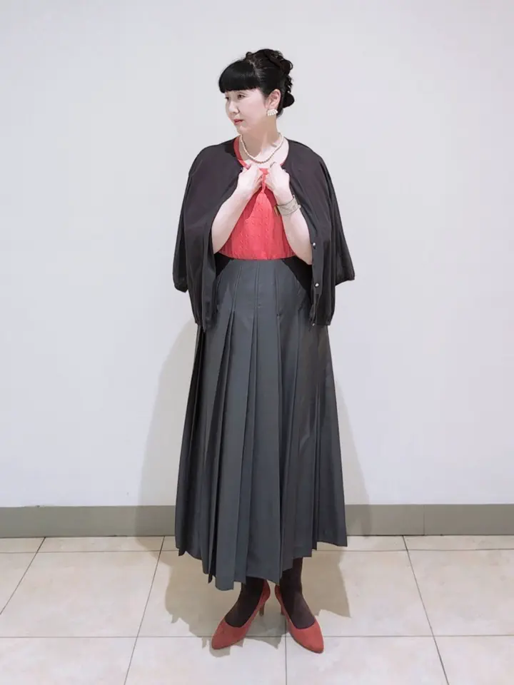 J.PRESS LADIES L スタッフ コーディネート画像