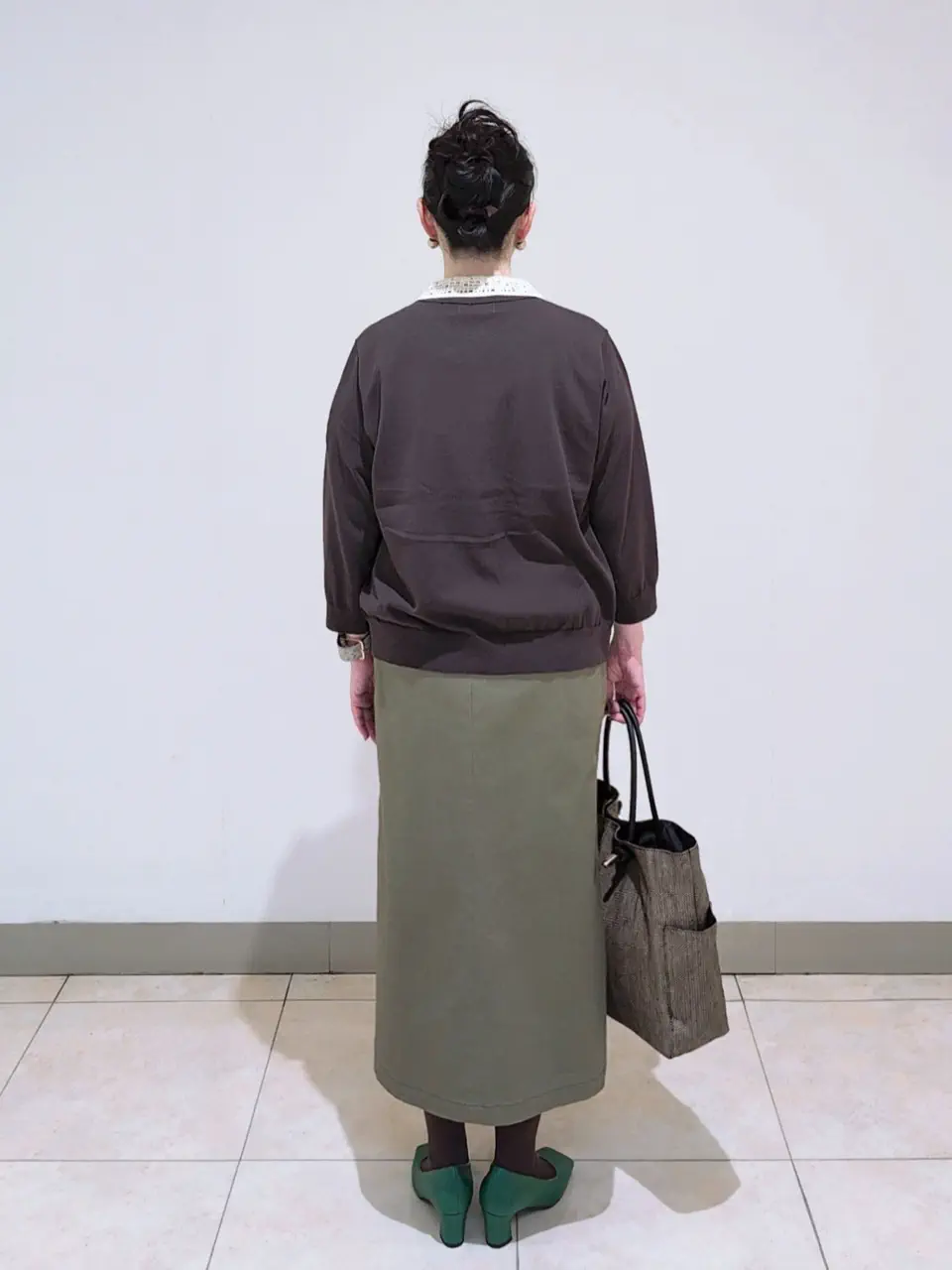 J.PRESS LADIES L スタッフ コーディネート画像