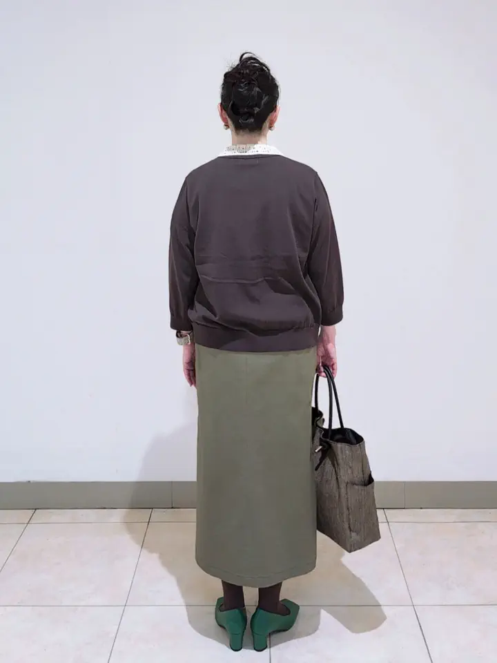 J.PRESS LADIES L スタッフ コーディネート画像