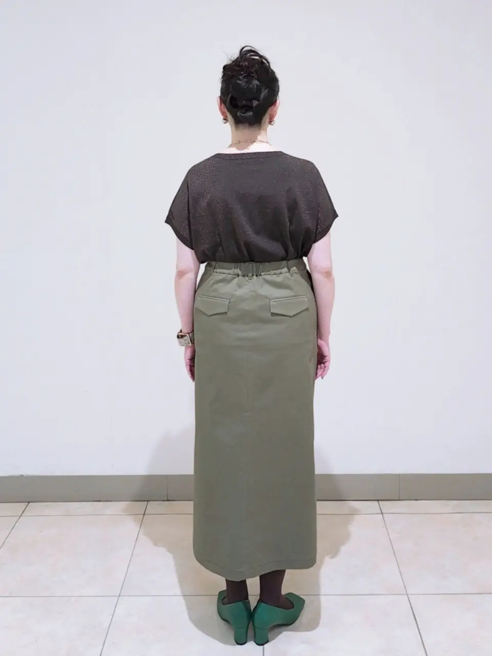 J.PRESS LADIES L スタッフ コーディネート画像