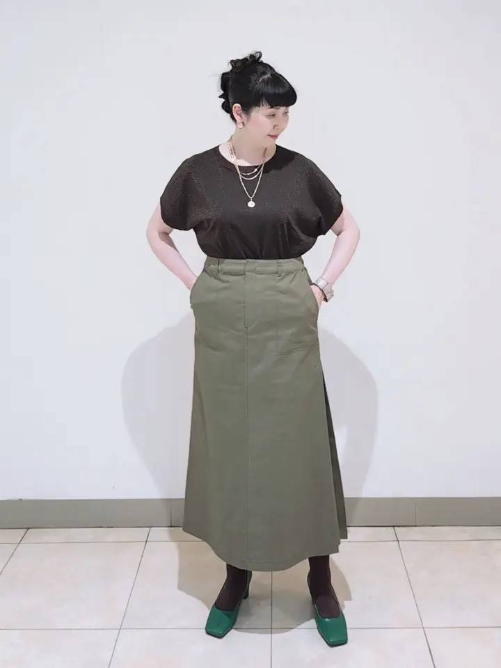 J.PRESS LADIES L スタッフ コーディネート画像