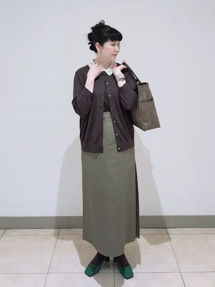 J.PRESS LADIES L スタッフ コーディネート画像