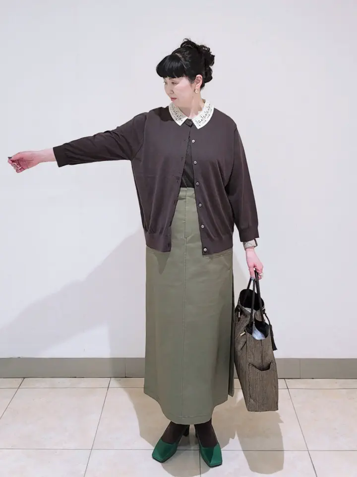 J.PRESS LADIES L スタッフ コーディネート画像