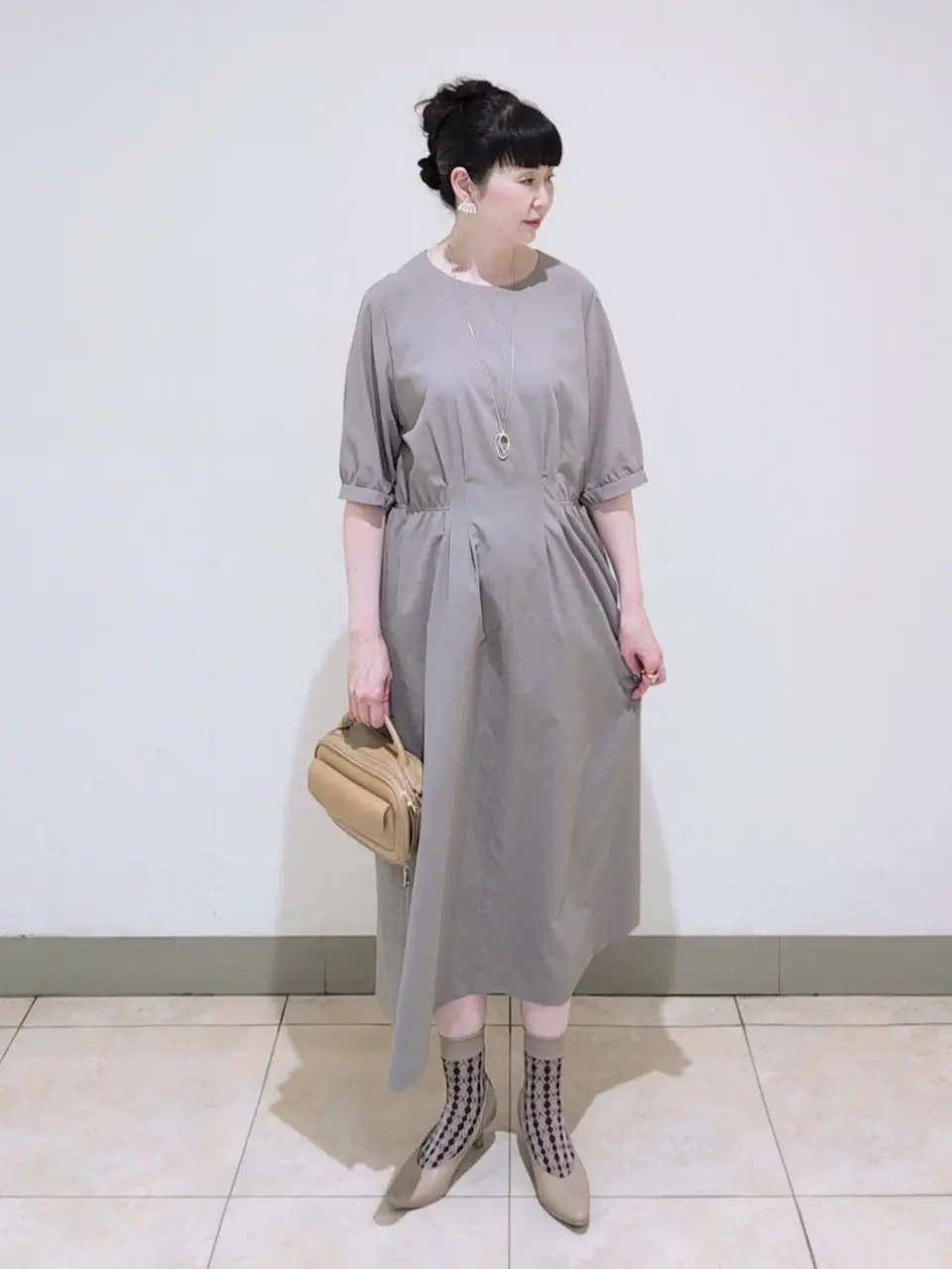 J.PRESS LADIES L スタッフ コーディネート画像