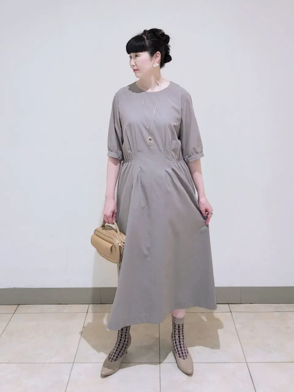 J.PRESS LADIES L スタッフ コーディネート画像