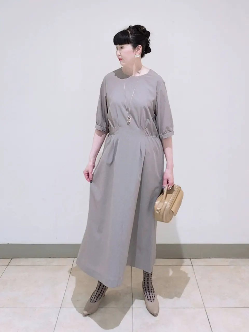 J.PRESS LADIES L スタッフ コーディネート画像