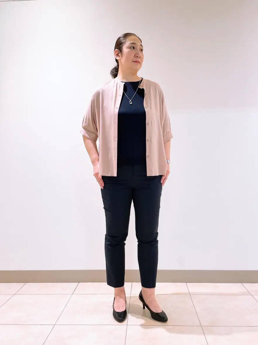 J.PRESS LADIES L スタッフ コーディネート画像