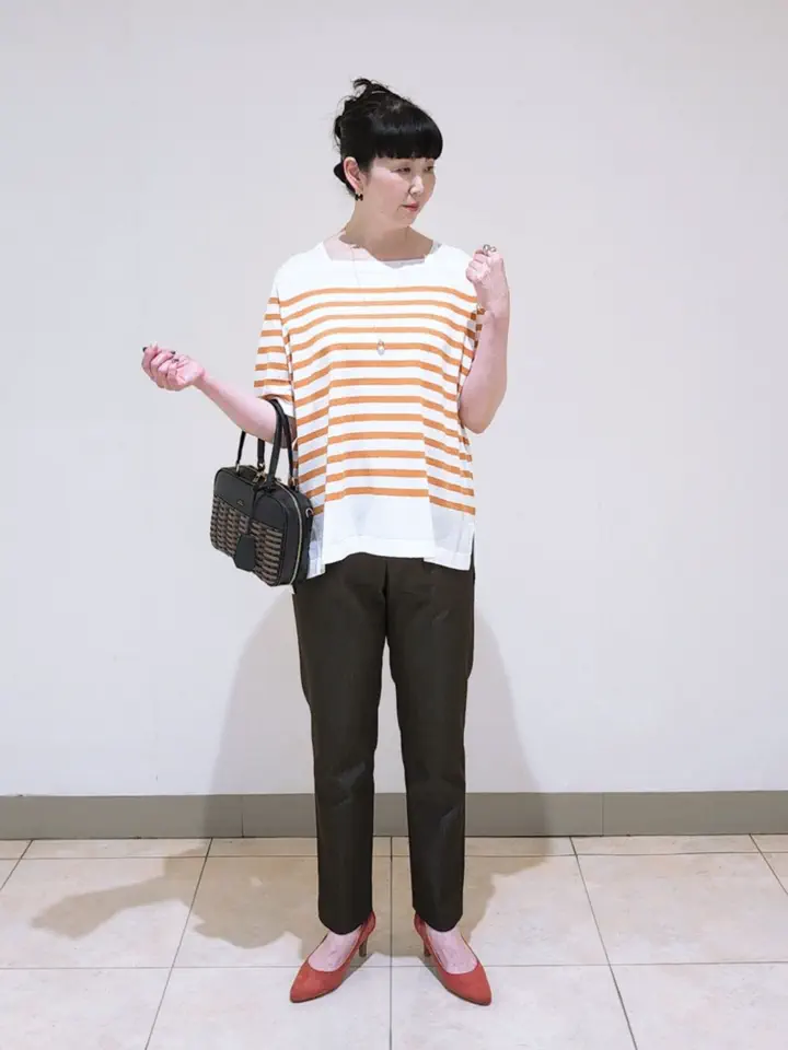 J.PRESS LADIES L スタッフ コーディネート画像