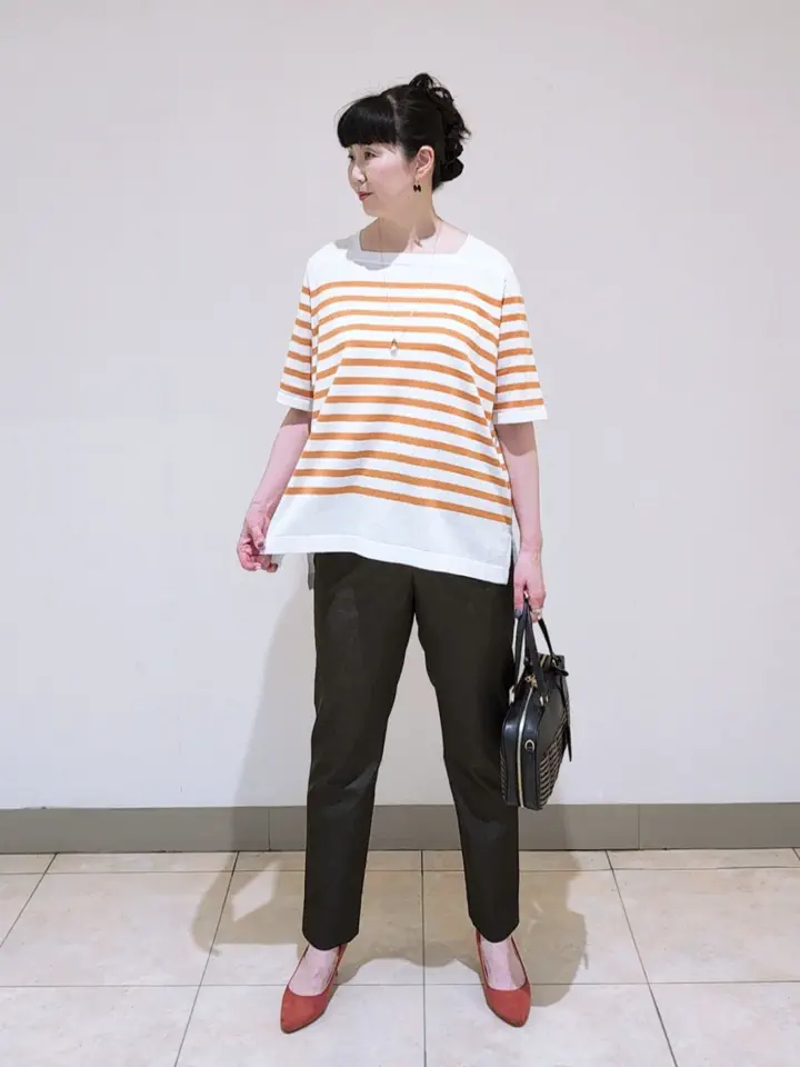 J.PRESS LADIES L スタッフ コーディネート画像