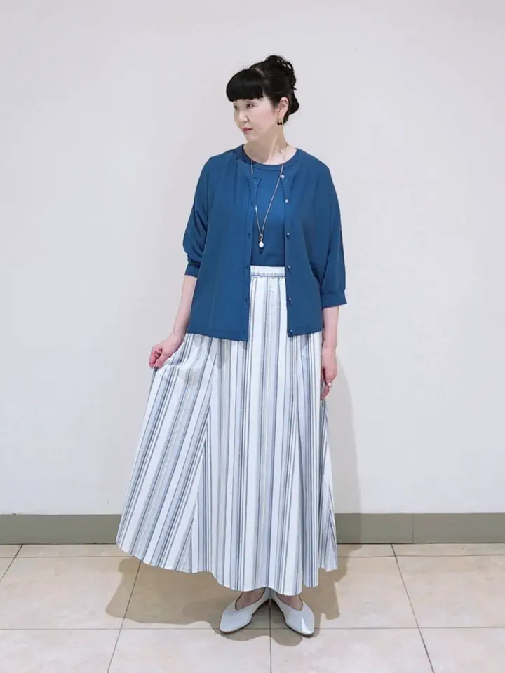 J.PRESS LADIES L スタッフ コーディネート画像