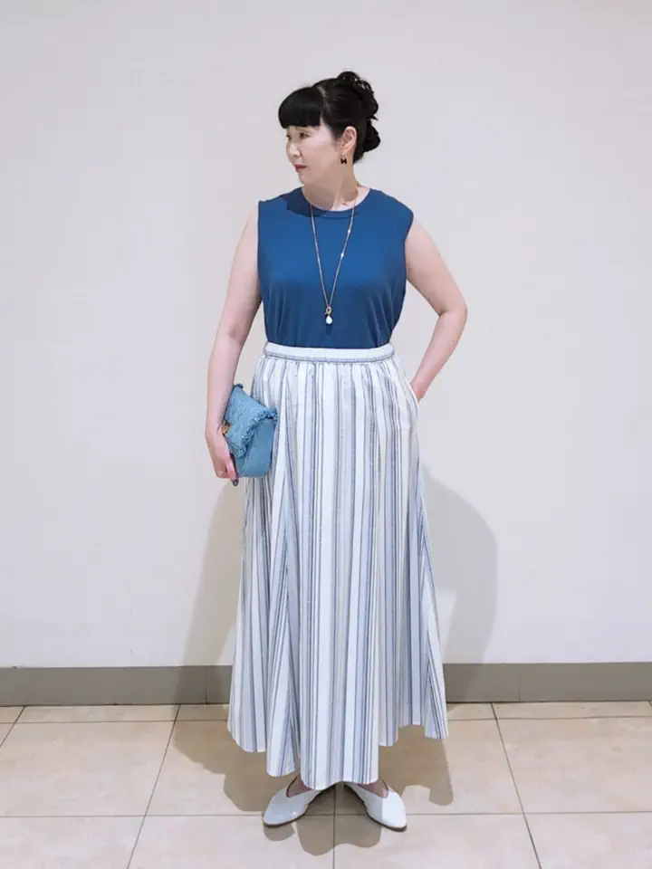 J.PRESS LADIES L スタッフ コーディネート画像