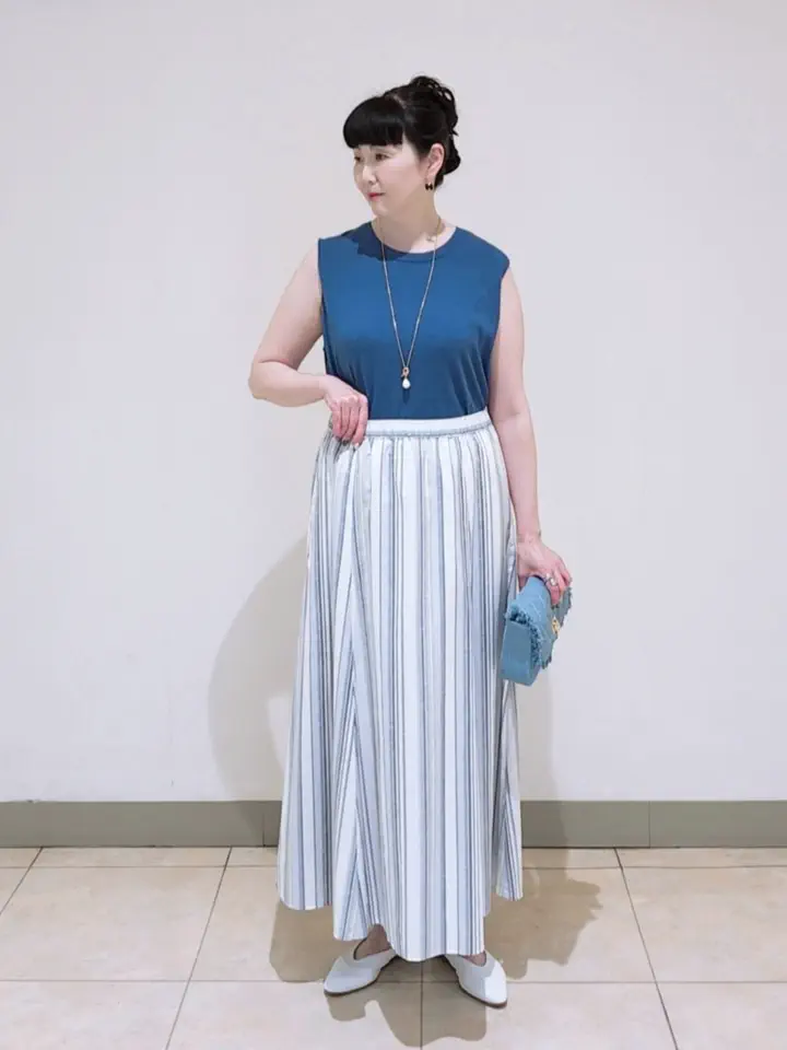 J.PRESS LADIES L スタッフ コーディネート画像