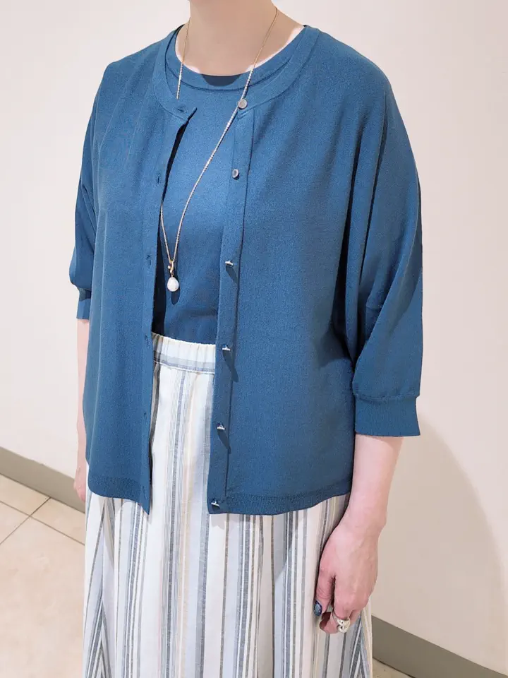 J.PRESS LADIES L スタッフ コーディネート画像