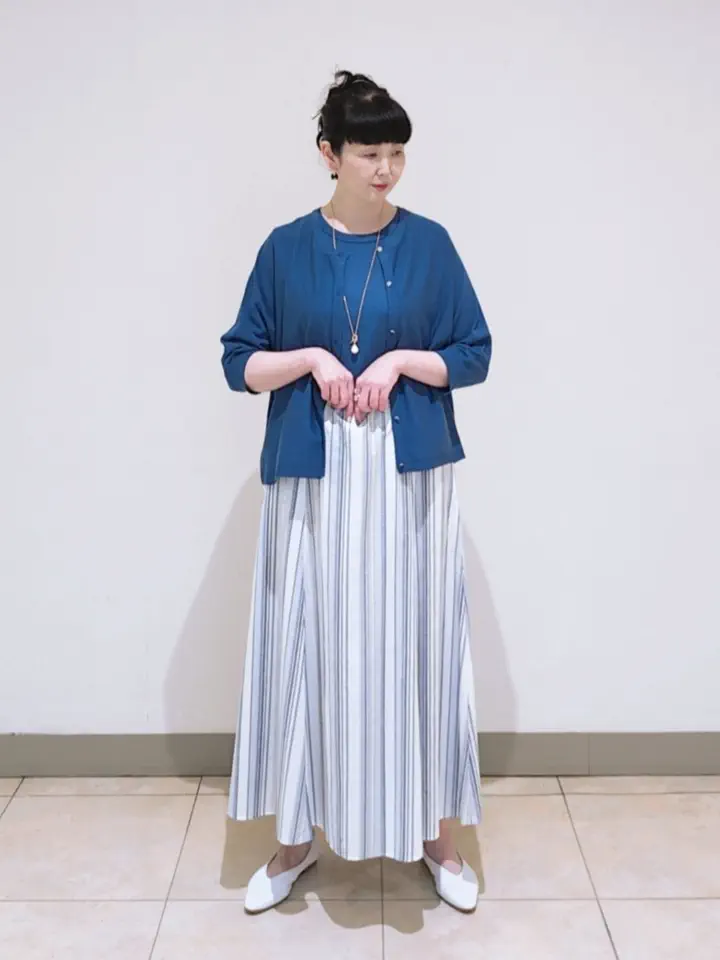 J.PRESS LADIES L スタッフ コーディネート画像