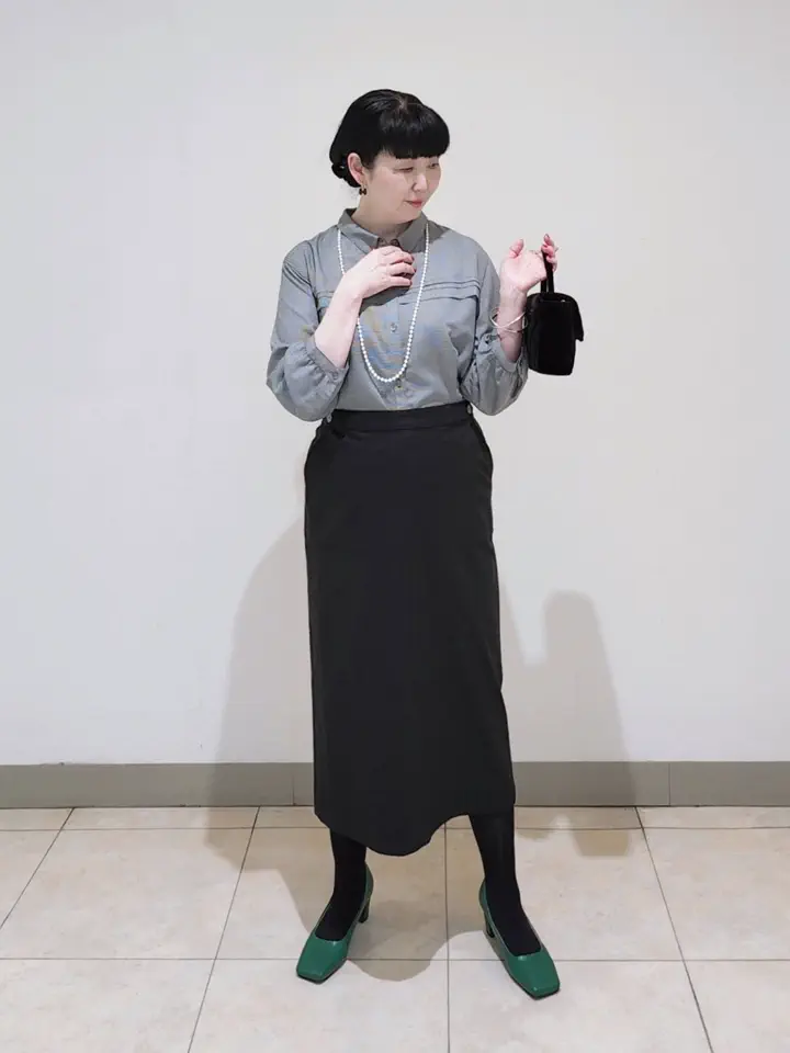 J.PRESS LADIES L スタッフ コーディネート画像