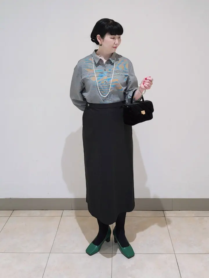 J.PRESS LADIES L スタッフ コーディネート画像